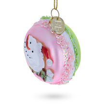 Load image into Gallery viewer, Macarons Mini Glass Christmas Ornament