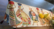 Load image into Gallery viewer, DaDa Bedding Dancing Women African Dreams Elegant Woven Tapestry Dining Table Runner (18117)
