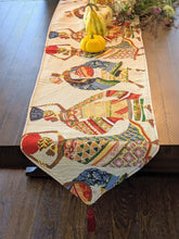 Load image into Gallery viewer, DaDa Bedding Dancing Women African Dreams Elegant Woven Tapestry Dining Table Runner (18117)