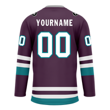 Load image into Gallery viewer, Custom Purple Personalized Hockey Jersey HCKJ01-D0a70d7