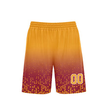 Load image into Gallery viewer, Custom Yellow Orange Fade Fashion Sports Uniform Basketball Jersey BBJ01-D020102-10