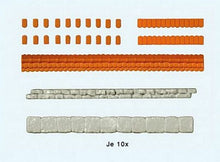 Load image into Gallery viewer, Preiser 18218 HO Scale Parapet Weathering Tiles -- For Quarrystone Walls
