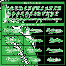 Load image into Gallery viewer, Custom Black Green Jersey and TN Shoes Combo Offer Personalized ZH-D0200101-1