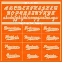 Load image into Gallery viewer, Custom Orange Yellow Stripe Fashion Personalized Authentic Baseball Jersey BSBJ01-D017235