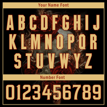 Load image into Gallery viewer, Custom Black Yellow Skull Fashion Personalized Authentic Baseball Jersey BSBJ01-D017142