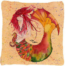 Load image into Gallery viewer, Mermaid Decorative   Canvas Fabric Pillow