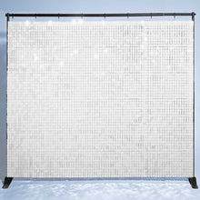 Load image into Gallery viewer, Yescom 10&#39;x8&#39; Sequin Shimmer Wall Backdrop (Sturdy Stand Included)