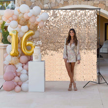 Load image into Gallery viewer, Yescom 10&#39;x7&#39; Sequin Shimmer Wall Backdrop (Tripod Stand Included)