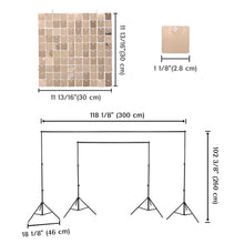 Load image into Gallery viewer, Yescom 10&#39;x8.5&#39; Sequin Shimmer Wall Backdrop (Tripod Stand Included)