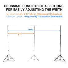 Load image into Gallery viewer, Yescom 10&#39;x8.5&#39; Sequin Shimmer Wall Backdrop (Tripod Stand Included)