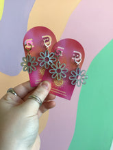 Load image into Gallery viewer, Spring Cutout Daisy Earrings