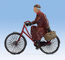 Load image into Gallery viewer, Noch 17871 O Scale Woman Riding Bicycle