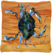 Load image into Gallery viewer, Crab Decorative   Canvas Fabric Pillow