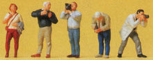 Load image into Gallery viewer, Preiser 10531 HO Scale Sports &amp; Recreation -- Trainspotters pkg(5)