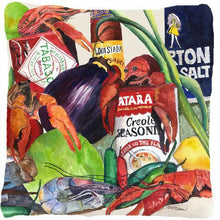 Load image into Gallery viewer, Louisiana Spices Decorative   Canvas Fabric Pillow 8540