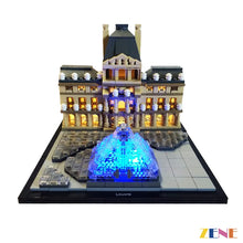 Load image into Gallery viewer, Light Kit for LEGO Louvre #21024