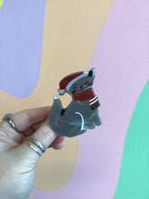 Load image into Gallery viewer, Festive Cats Hair Claw