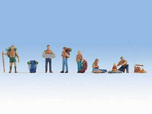 Load image into Gallery viewer, Noch 15879 HO Scale Scouts with Accessories pkg(6)