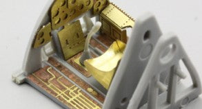 Eduard 73404 1/72 Aircraft- F6F5 Interior for DML (Painted Self Adhesive)