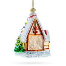 Load image into Gallery viewer, Gingerbread Delight Glass Christmas Ornament