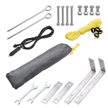 Load image into Gallery viewer, Yescom Awning with LED Light 8.2&#39; x 6.6&#39; Car Side Awning