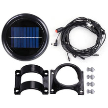 Load image into Gallery viewer, Yescom 9ft 8 ribs Offset Patio Umbrella Mini LED String Light Color Opt