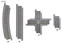 Load image into Gallery viewer, Walthers Mainline 931-1362 HO Scale Power-Loc Track(TM) - Figure-8 Set
