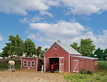 Load image into Gallery viewer, Walthers Cornerstone 933-3346 HO Scale Chicken Coop and Sheds -- Kit