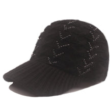 Load image into Gallery viewer, Elsa Winter Baseball Hat in Black