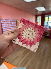 Load image into Gallery viewer, Crochet Granny Square Coaster