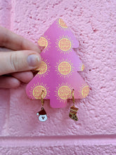 Load image into Gallery viewer, Mismatched Holiday Titanium Huggies