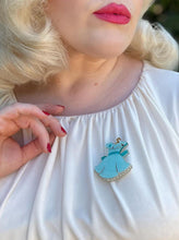Load image into Gallery viewer, Closet Couture Brooch by Asia Ellington x Lipstick &amp; Chrome
