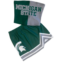 Load image into Gallery viewer, Michigan State Two Tone Tube Top