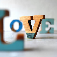 Load image into Gallery viewer, Little Wooden Letters