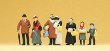 Load image into Gallery viewer, Preiser 12195 HO Scale 1900s People At Christmas Fair