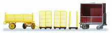Load image into Gallery viewer, Preiser 17702 HO Scale Transportation Carts -- German Post