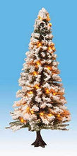 Load image into Gallery viewer, Noch 22130 All Scale Snow-Covered Christmas Tree with 30 LEDs -- 4-3/4" Tall