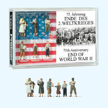 Load image into Gallery viewer, Preiser 13404 HO Scale Americans Celebrating the End of World War II pkg(6) 75th