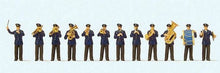 Load image into Gallery viewer, Preiser 10600 HO Scale Working People -- German Band pkg(12)