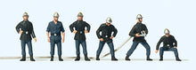 Load image into Gallery viewer, Preiser 10233 HO Scale French Firemen -- pkg(6)