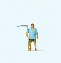 Load image into Gallery viewer, Preiser 28217 HO Scale Farmer w/Scythe - Individual Figure
