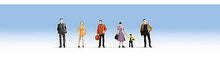 Load image into Gallery viewer, Noch 18101 HO Scale Economy Pedestrians -- Set #2 pkg(6)