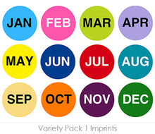 Load image into Gallery viewer, 1-1/2&quot; Round Month Labels | 288 Labels/Kit