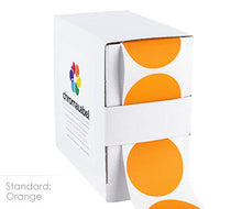 Load image into Gallery viewer, 1-1/2&quot; Permanent Round Color-Code Round Dot Inventory Labels: 500/Box