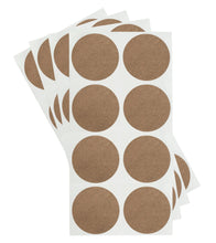 Load image into Gallery viewer, True Kraft Paper Dot Stickers: 100/Pack