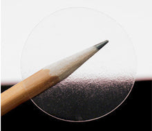 Load image into Gallery viewer, 1-1/2&quot; Crystal Clear Wafer Seals: 5,000/Roll - Pef. &amp; Non-Perf.