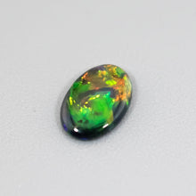 Load image into Gallery viewer, Oval Natural Australian Black Opal Loose Gemstone 0.23ct