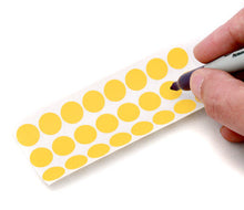 Load image into Gallery viewer, 1/2&quot; Permanent Round Color-Code Sheeted Dot Pack (Specialty): 1,200/Pack