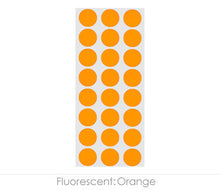 Load image into Gallery viewer, 1/2&quot; Permanent Round, Color-Code Dots: 1,200/Pack