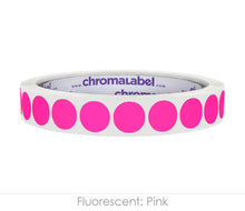 Load image into Gallery viewer, 1/2&quot; Permanent Round, Color-Code Dot Stickers: 1,000/Roll